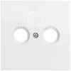 Gira System 70 Tomada de antena coaxial, branco puro (086970)