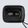 Dudao K32 Powerbank 22,5 W 10000 mAh com cabo USB-C/Lightning integrado – preto