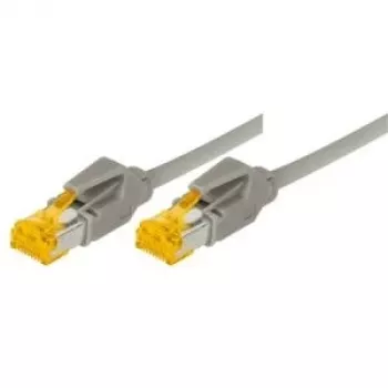 Tecline Cabo de rede Cat6a S/FTP RJ45, 2 m, cinzento, LSZH