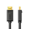 Ugreen Cabo DisplayPort para HDMI, 3 m, 4K, preto