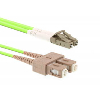 Cabo de rede de fibra ótica LC-SC OM5 Mercodan (361213030)