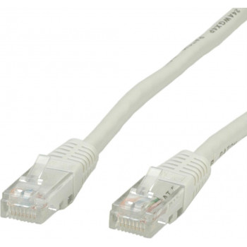 Cabo de rede Cat5e U/UTP RJ45 Secomp, 20 m, bege