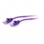 Cabo de rede Slim Cat6a 28AWG C2G, 1,5 m (5 ft), roxo (30190)