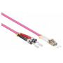 Cabo de rede de fibra ótica LC-ST OM4 Mercodan (40400091)