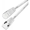 Cabo de rede Cat6a Light Slim U/FTP Wirewin, redondo, Ø 3,8 mm, branco (PKW-LIGHT-STP-K6A 0.15 WS)