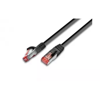 Cabo de rede Cat6 S/FTP Wirewin, 0,25 m, preto