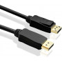 Cabo DisplayPort 1.4 STANDARD Secomp, 2 m, preto (11.55.3696)
