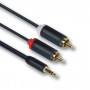 Cabo de áudio minijack–RCA Mercodan PRO, 15 m, ULTRA (153212150)