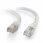 Cabo de rede Cat6a S/FTP RJ45 Mercodan, 7,5 m, branco