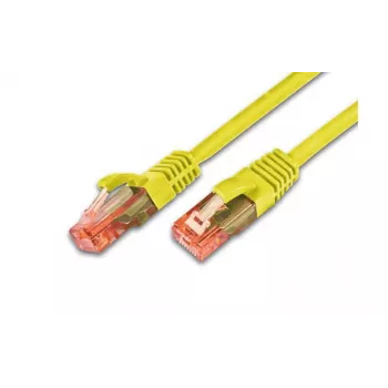 Cabo de rede Cat6 U/UTP Wirewin, 0,5 m, amarelo
