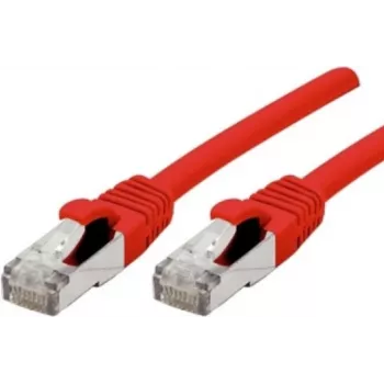 Cabo de rede Cat6a S/FTP Exertis Connect, 2 m, vermelho