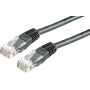 Cabo de rede Cat6 U/UTP RJ45 Secomp, 5 m, preto