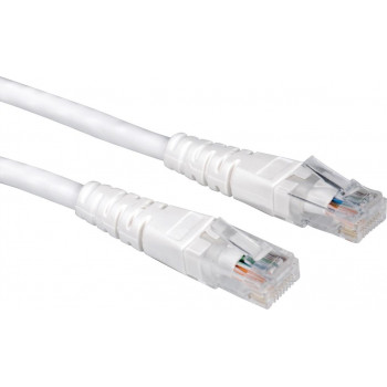 Cabo de rede Cat6 U/UTP RJ45 Secomp, 5 m, branco