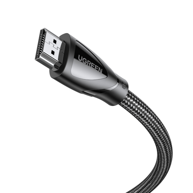Cabo HDMI 2.1 Ultra High Speed Ugreen HD140, 3 m, 8K, preto