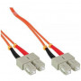 Cabo de rede de fibra ótica Mercodan SC-SC OM2 (40400167)