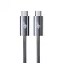 Cabo TB trançado USB 3.2 Gen 1 USB-C para USB-C, 1 m, 100 W, preto