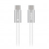 Cabo USB Forcell USB-C para USB-C, 2 m, 240 W, branco