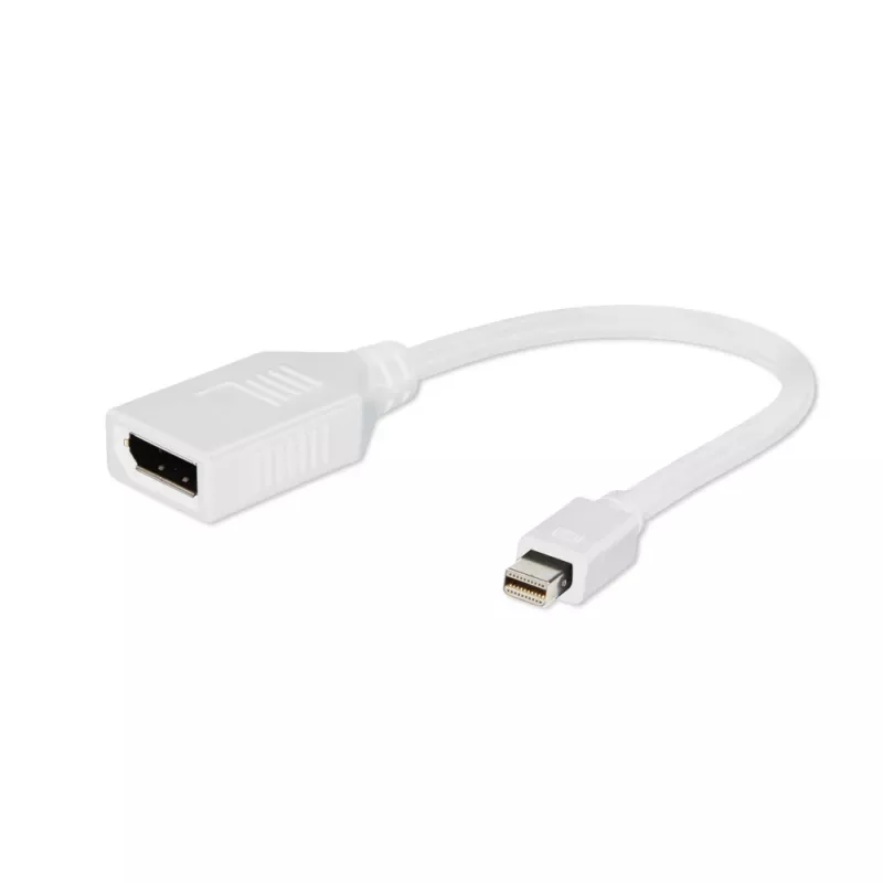 Adaptador Mini DisplayPort para DisplayPort Gembird, branco