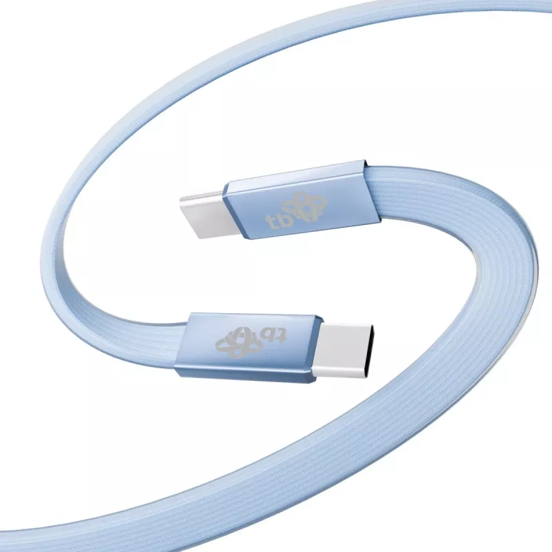 Cabo TB USB 2.0 USB-C para USB-C, 1 m, 60 W, azul