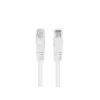 Cabo de rede Cat5e U/UTP RJ45 Lanberg, 0,25 m, branco, pack de 10