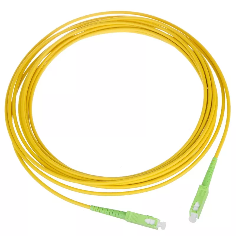 Cabo de patch de fibra ótica Maclean MCTV-433 SC/APC, 3 m