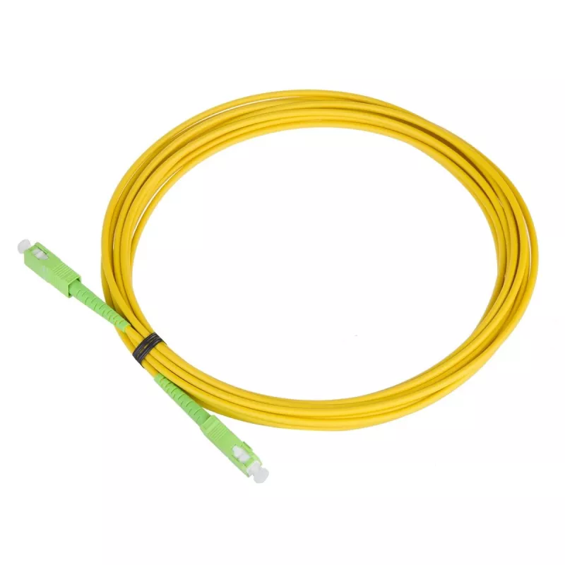Cabo de patch de fibra ótica Maclean MCTV-433 SC/APC, 3 m
