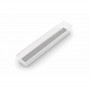 Caixa organizadora KIS Sistemo Organizer 5 37,5 x 7,5 x 5 cm transparente/cinzento-claro
