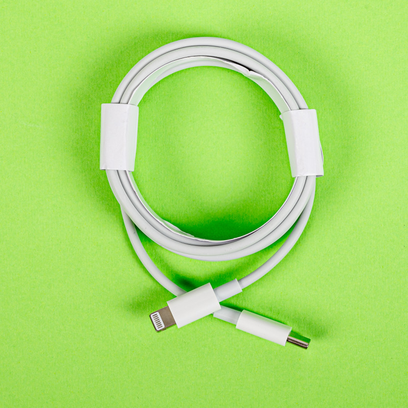 Cabo Gizzu USB-C para Lightning, 1,8 m, 27 W PD, branco (GCPU2L18)