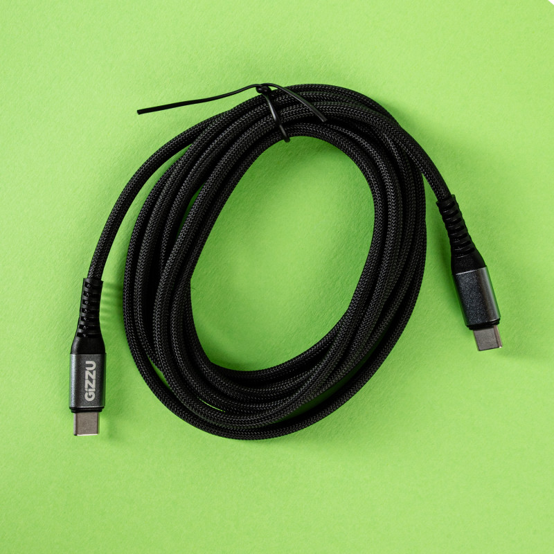 Cabo GIZZU 60W 480Mbps Type-C 2 m