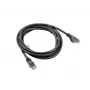 Cabo de rede Cat6 F/UTP RJ45 Lanberg, 0,5 m, preto