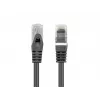 Cabo de rede Cat6 F/UTP RJ45 Lanberg, 0,5 m, preto