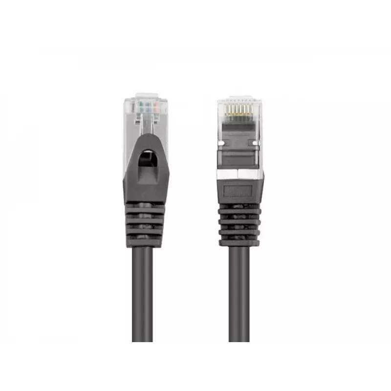 Cabo de rede Cat6 F/UTP RJ45 Lanberg, 0,5 m, preto