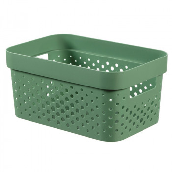 Caixa Curver Infinity Recycled 4,5 l, 27x19x12 cm, verde