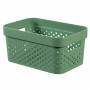 Caixa Curver Infinity Recycled 4,5 l, 27x19x12 cm, verde