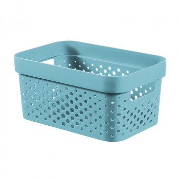 Caixa Curver Infinity Recycled 4,5 l, 27x19x12 cm, azul