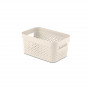 Caixa Curver Infinity Recycled 4,5 l, 27x19x12 cm, branco (Oasis White)