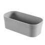 Caixa de arrumação Curver Infinity Recycled S 15x8x5 cm, cinzento