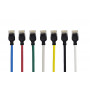 Cabo de rede Cat6a U/UTP RJ45 Mercodan Slim, 0,25 m (371926002)