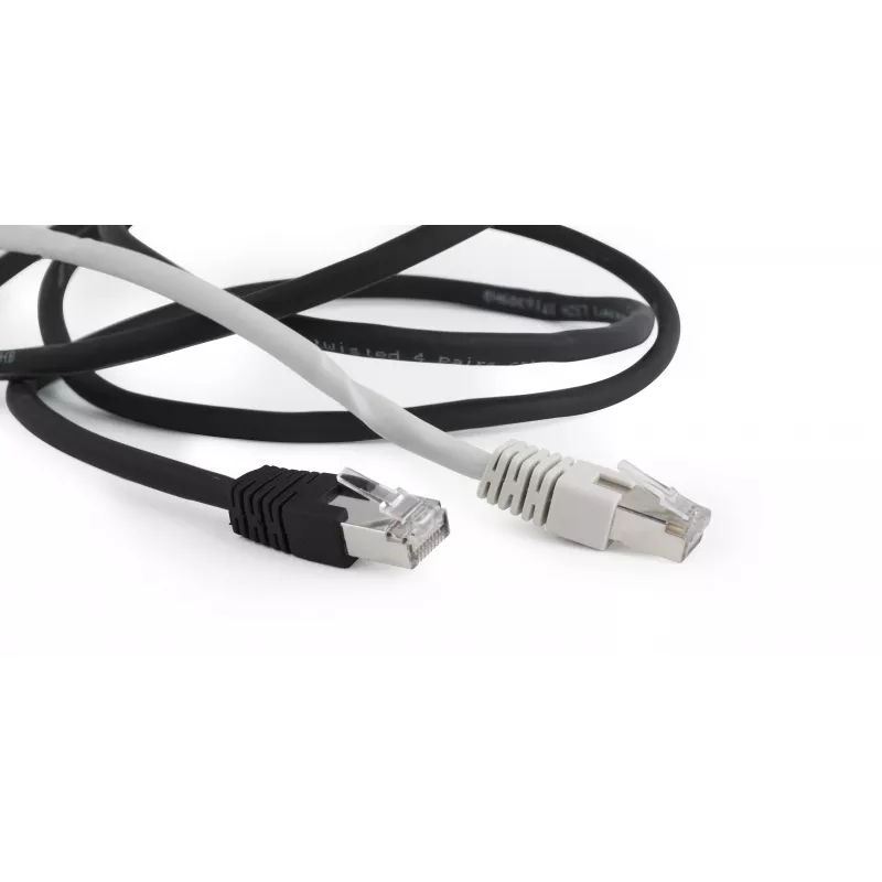 Cabo de rede Cat6a S/FTP RJ45 Gembird, 2 m, preto, LSZH
