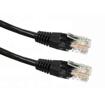 Cabo de rede Cat5e U/UTP RJ45 TB, 2 m, preto