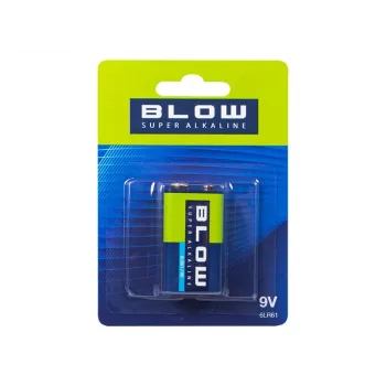 Pilha BLOW Super Alkaline 9V 6LR61 (blister)