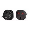 Adaptador de carregador iLike UK/EU preto