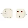 Adaptador de carregador iLike UK/EU branco