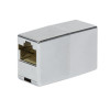 Conector fêmea em linha RJ45 Logilink, Cat.5e, blindado, caixa de plástico