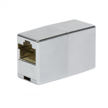 Conector fêmea em linha RJ45 Logilink, Cat.5e, blindado, caixa de plástico