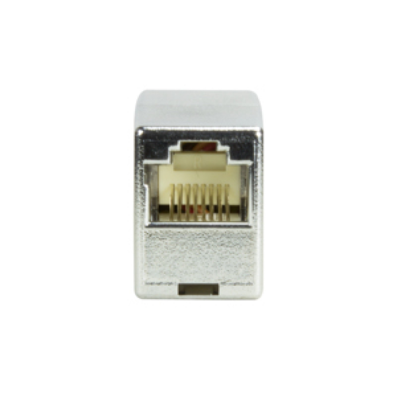 Conector fêmea em linha RJ45 Logilink, Cat.5e, blindado, caixa de plástico