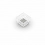 Organizador KIS Box Sistemo 1 7,5 x 7,5 x 5 cm transparente/cinzento-claro
