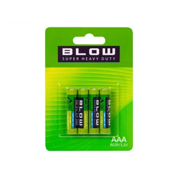 Pilha BLOW AAA R03P Super Heavy Duty blister 4 unid.