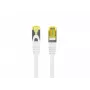 Cabo de rede Lanberg Cat6a S/FTP RJ45, 0,5 m, branco, LSZH, cobre