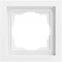 Moldura GIRA 0211725 1 módulo plana Gira F200, branco puro